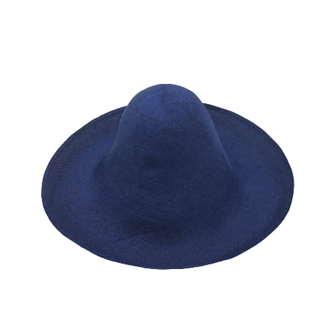 Blue Straw Capeline Hat Bodies - DivaHats Boutique